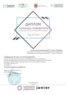 Добряков Егор 7л1 2023-24 (Мищенко И.А.)